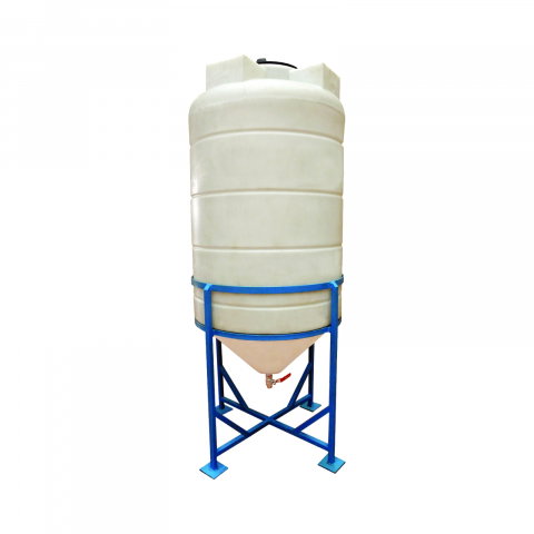 Rezervoare de stocare - Dozator StockKIT cilindric vertical pentru lichide V= 600 litri Valrom