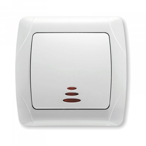 Echipamente electrice - Intrerupator cu led Carmen Viko by Panasonic