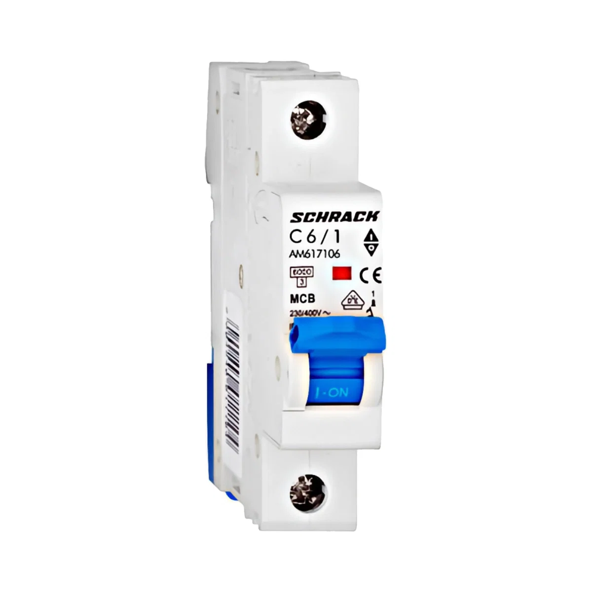 Tablouri electrice, disjunctoare si sigurante - INTRERUPTOR AUTOMAT MODULAR (MCB) AMPARO 6KA, C 6A, 1-POL