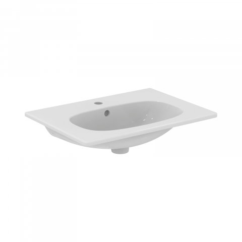 Baie - Lavoar 600 mm TESI pentru montaj pe mobilier alb Ideal Standard