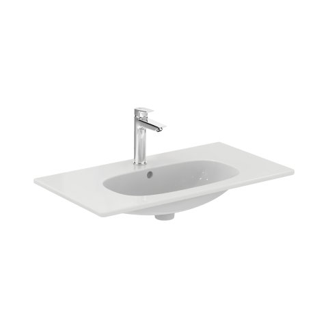 Lavoar 80 cm TESI pentru montaj pe mobilier alb Ideal Standard [2]