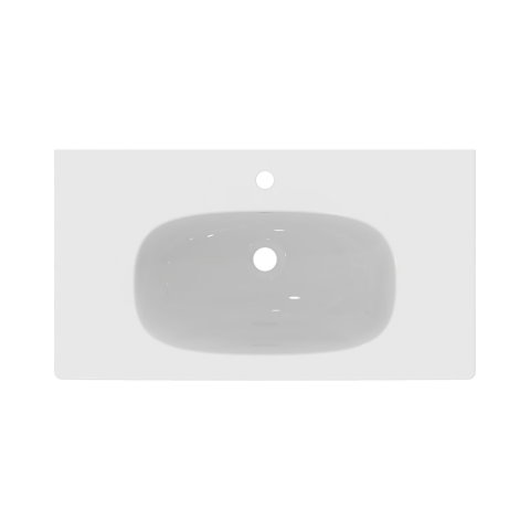 Lavoar 80 cm TESI pentru montaj pe mobilier alb Ideal Standard [4]