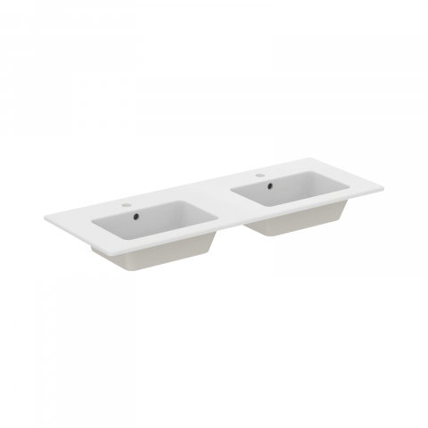 Baie - Lavoar dublu TEMPO 1200 mm incastrat Ideal Standard