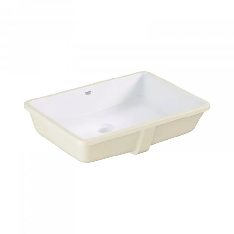 Baie - Lavoar Grohe Cube Ceramic, sub blat, 500 x 370 mm, PureGuard, alb