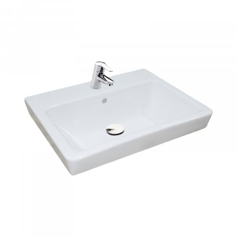 Baie - Lavoar suspendat sau pentru mobilier din portelan Caserta Roca
