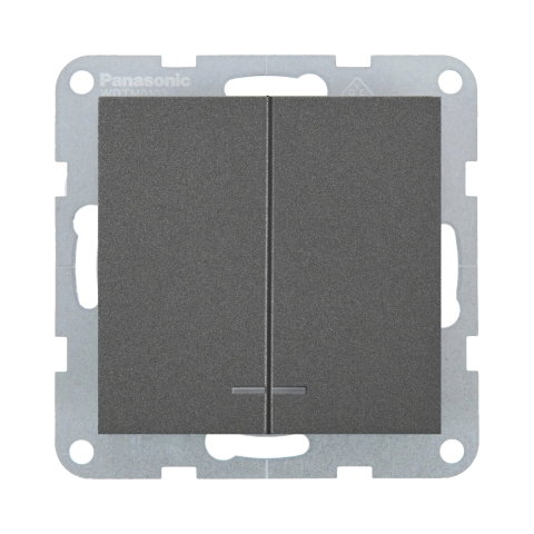 Prize, intrerupatoare si variatoare - Mecanism comutator cu LED mecanic Karre Plus 55 Fumuriu