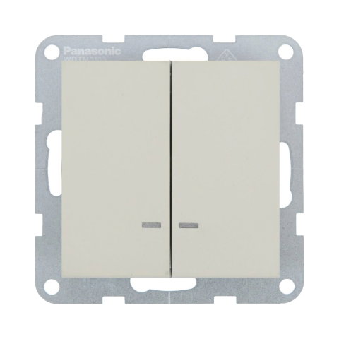 Prize, intrerupatoare si variatoare - Mecanism comutator cu LED mecanic Karre Plus 55 Soft Touch Sandstone