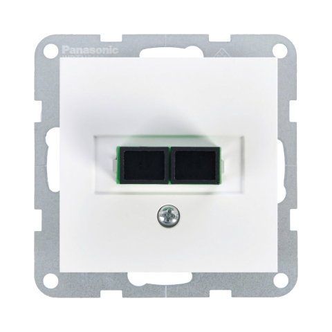 Prize - Mecanism conector pentru fibra optica Karre Plus 55 Alb