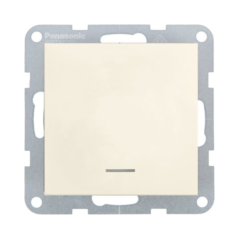 Echipamente electrice - Mecanism intrerupator cu LED Karre Plus 55 Bej