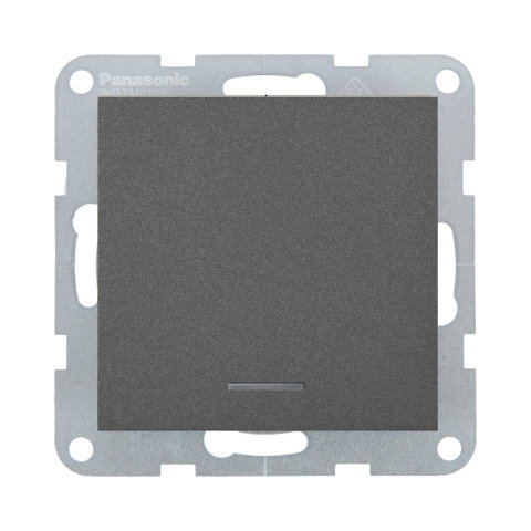 Echipamente electrice - Mecanism intrerupator cu LED Karre Plus 55 Fumuriu