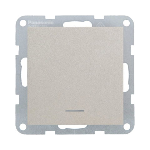 Echipamente electrice - Mecanism intrerupator cu LED Karre Plus 55 Bronz