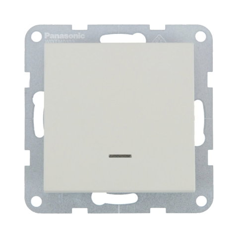 Echipamente electrice - Mecanism intrerupator cu LED Karre Plus 55 Soft Touch Sandstone