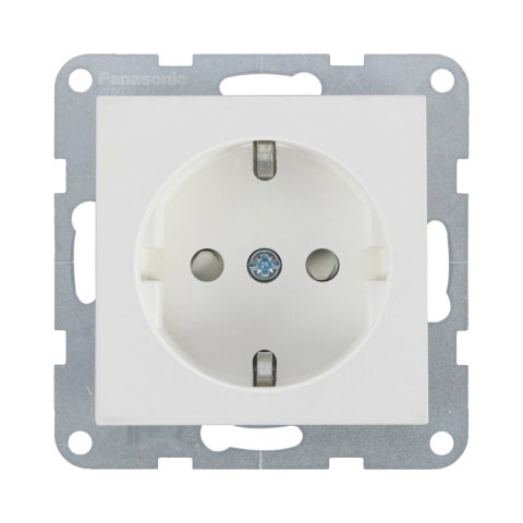 Prize - Mecanism priza Schuko cu protectie pentru copii si Quick Connect Karre Plus 55 Soft Touch Seashell