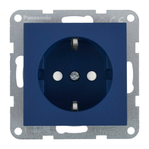 Prize - Mecanism priza Schuko cu protectie pentru copii si Quick Connect Karre Plus 55 Soft Touch Ocean