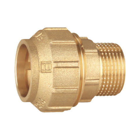 Alimentare apa. Tevi, fitinguri si accesorii - Mufa rapida pentru teava PEHD D.40 x 1.1/4" filet exterior SLK