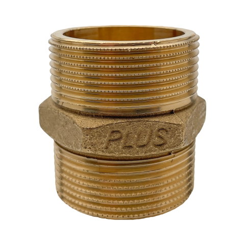 Alimentare apa. Tevi, fitinguri si accesorii - Niplu alama 1" Plus CherBros