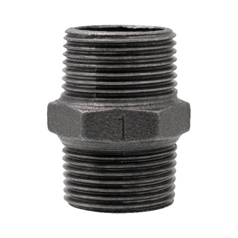 Fitinguri negre - Niplu negru 1" filet exterior Klass