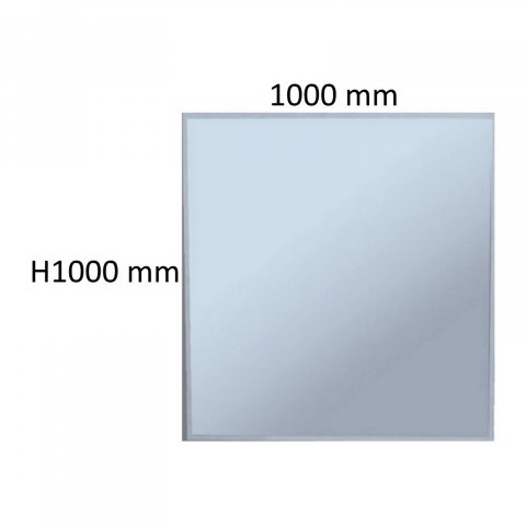 Oglinda inramata 100 x 100 cm crom Belform [1]