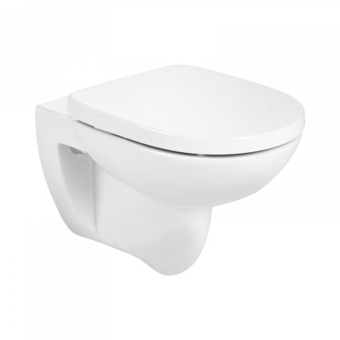Pachet 5 bucati WC Debba Round suspendat Rimless Roca [2]