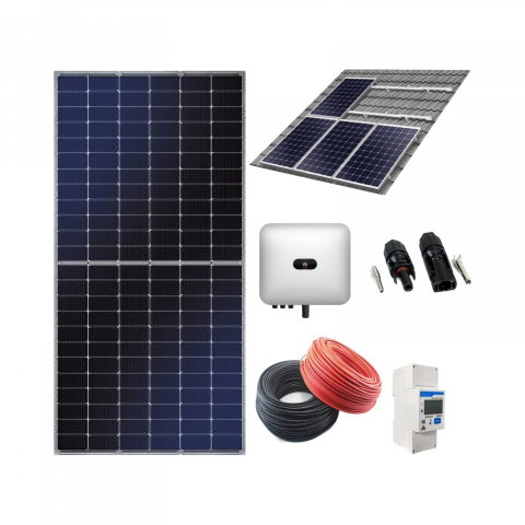 Panouri fotovoltaice - Pachet panouri fotovoltaice 8kW, trifazat Ferroli