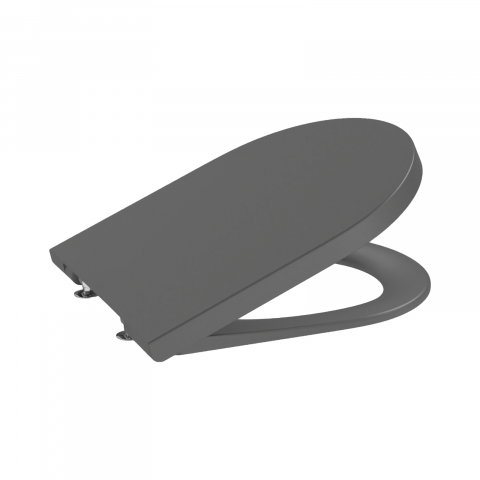 Pachet WC suspendat Rimless onyx Inspira Round Roca [3]