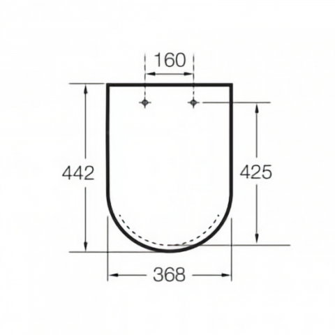 Pachet WC suspendat Rimless onyx Inspira Round Roca [6]