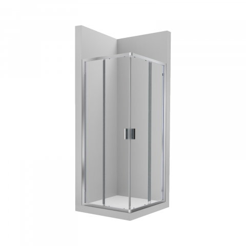 Baie - Panou de dus lateral cu 1 usa glisanta + 1 panou fix 700 x 1950 Victoria Roca