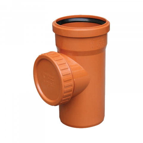 Canalizare exterioara - Piesa inspectie canal PVC D.200 mm