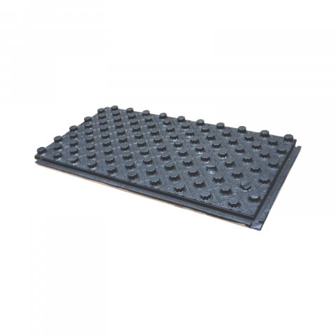 Accesorii si scule de montaj incalzire in pardoseala - Placa PexKit termoizolanta nuturi neagra 30 kg / mc, 1000 x 500 x 39, bax 8 mp, 16 buc Valrom
