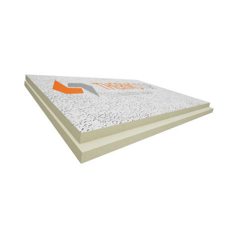 Placa termoizolanta din spuma PIR 100mm AL/AL Thermotop [7]
