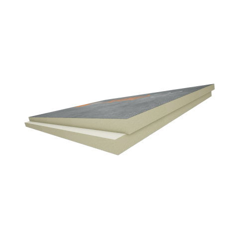 Placa termoizolanta din spuma PIR 50mm BV/BV Thermotop [1]