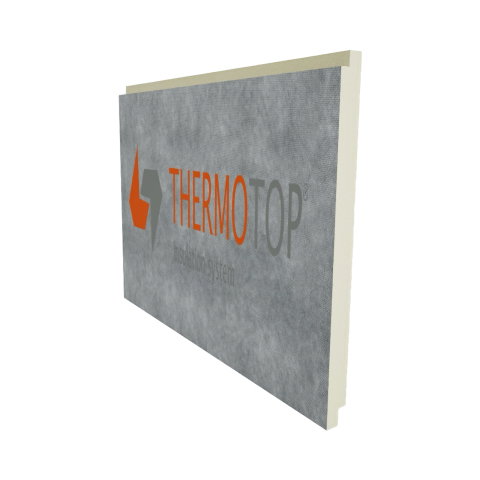 Placa termoizolanta din spuma PIR 50mm BV/BV Thermotop [5]