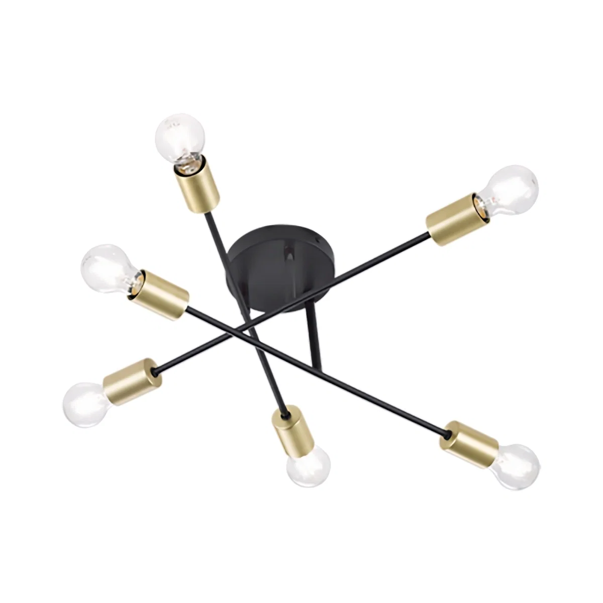 Corpuri de iluminat - Plafoniera CROSS EXCL.6XE27 | 606700632