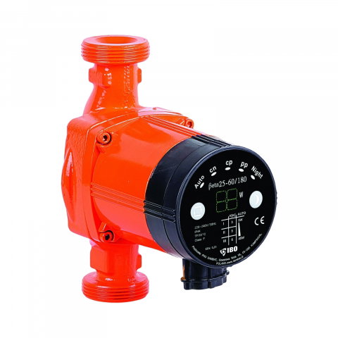 Instalatii termice - Pompa pentru cazan electronica BETA 25 - 60 / 180 (cu set racord) Ibo