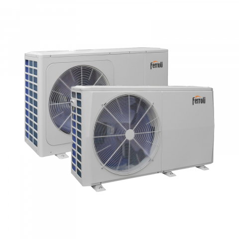 Pompa de caldura aer-apa mono-bloc (compresor Inverter R32) Omnia M 3.2 HI9 14T Ferroli [2]