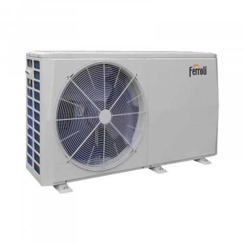 Instalatii termice - Pompa de caldura aer-apa mono-bloc (compresor Inverter R32) Omnia M 3.2 HI9 16T Ferroli
