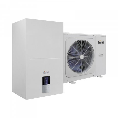 Instalatii termice - Pompa de caldura aer-apa tip split (compresor Inverter R32) Omnia S 3.2 HI6 12T