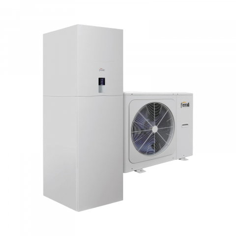 Pompe de caldura aer-apa - Pompa de caldura aer-apa tip split cu boiler incorporat (compresor Inverter R32) Omnia ST 3.2 HI6 16T Ferroli