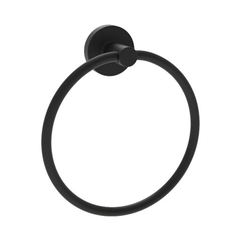 Accesorii baie - Portprosop inel Iobagno Alfa AC1508BK negru mat