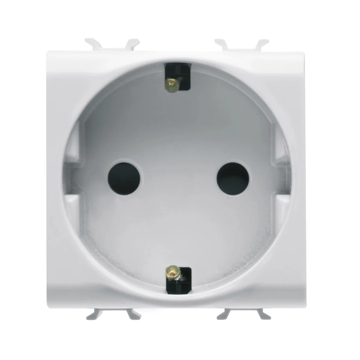 Prize, intrerupatoare si variatoare - PRIZA SCHUKO 2M 16A ALB CHORUS - GEWISS | GW10241