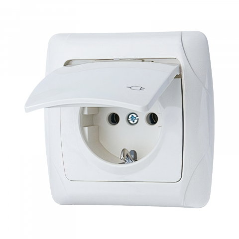 Prize - Priza schuko cu capac Carmen Viko by Panasonic