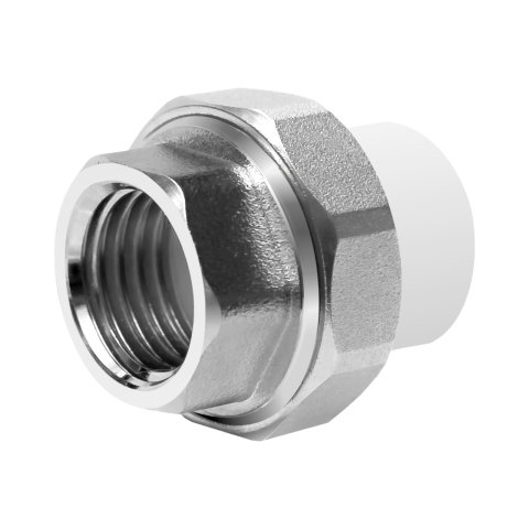 Tevi si fitinguri PP-R - Racord cu olandez PPR D.20 x 1/2" filet interior TE-MA
