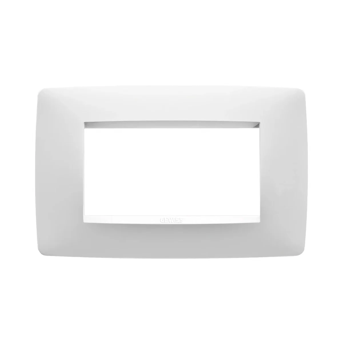 Prize, intrerupatoare si variatoare - Rama ornament 4M alb Chorus Gewiss GW16104TB