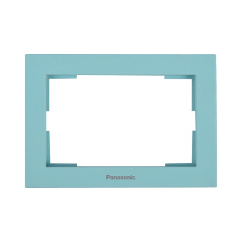 Rame - Rama pentru priza dubla Karre Plus 55 Soft Touch Turcoaz