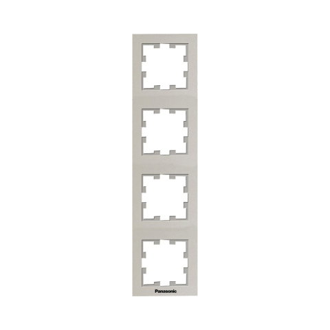 Rame - Rama priza 4 module verticala Karre Plus 55 Bronz