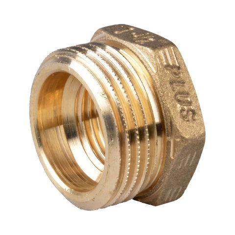 Alimentare apa. Tevi, fitinguri si accesorii - Reductie alama 1" x 3/4" Plus CherBros