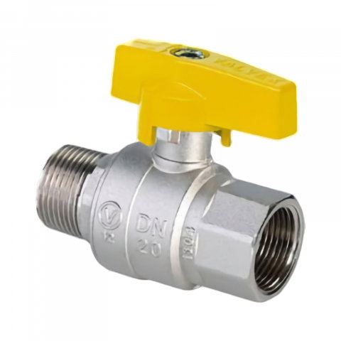 Robineti gaz - Robinet sferic pentru gaz, cu fluture de aluminiu 3/4" filet exterior Valvex