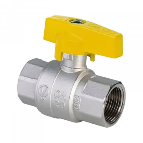 Robineti gaz - Robinet sferic pentru gaz, cu fluture de aluminiu 3/4" filet interior Valvex