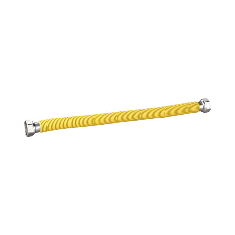 Tevi, fitinguri si accesorii pentru instalatii gaz - Racord flexibil extensibil din inox pentru gaz 1/2" Filet interior - interior L= 500-1000 mm SLK