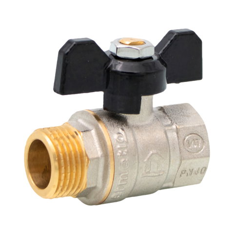 Robineti apa - Robinet sfera tip fluture alama 3/4" filet interior - filet exterior SLK